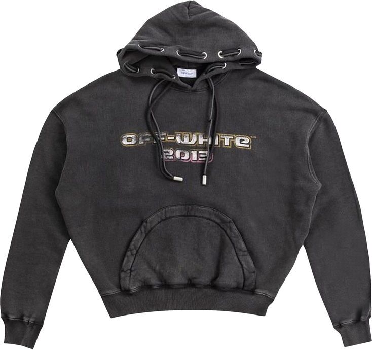Худі Off-White BACCHUS DOUBLE STRING POPOVER HOODIE Off-White — фото 2