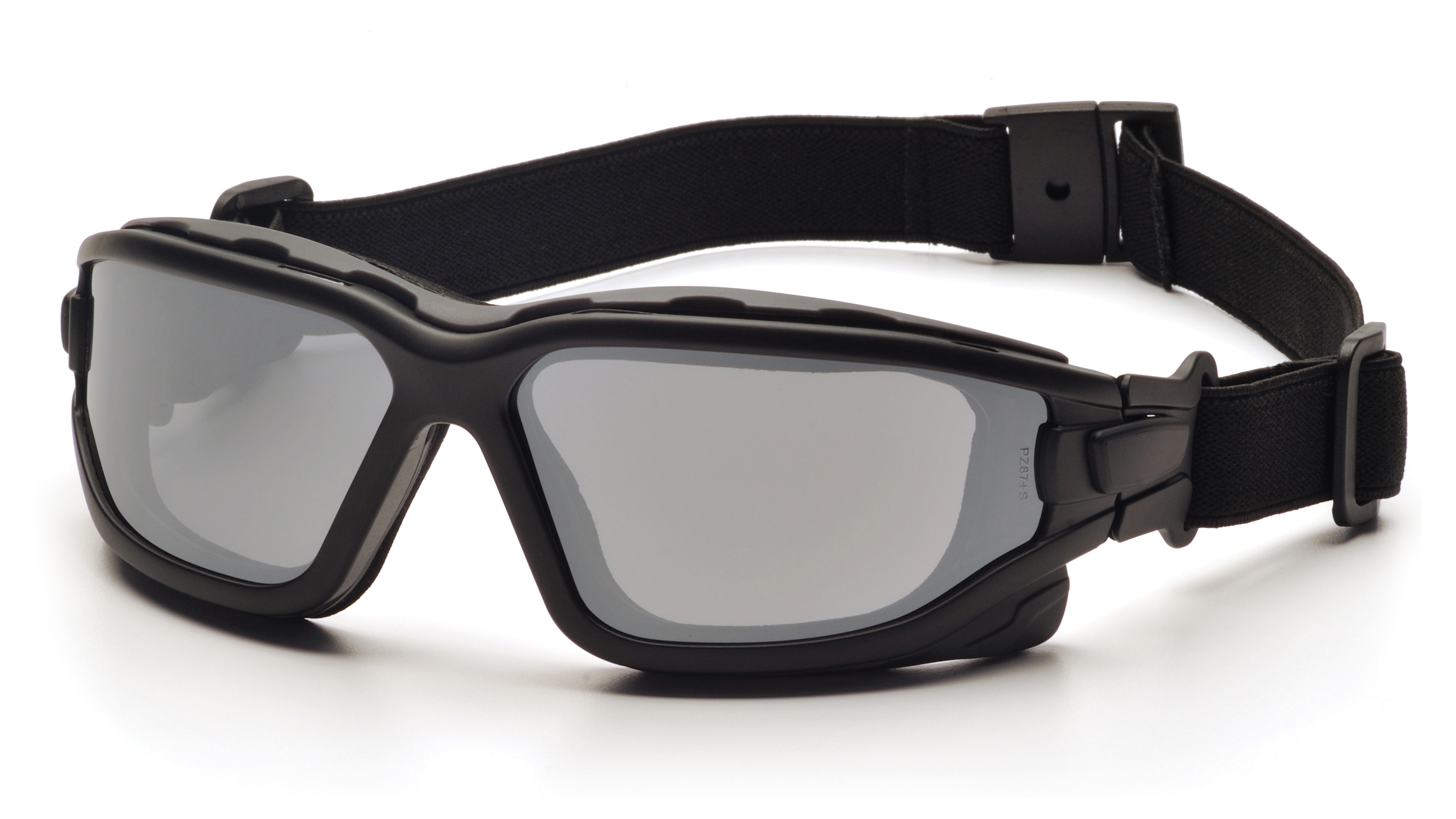 Очки защитные с уплотнителем Pyramex i-Force Slim (silver mirror) Anti-Fog, зеркальные серые — фото 1