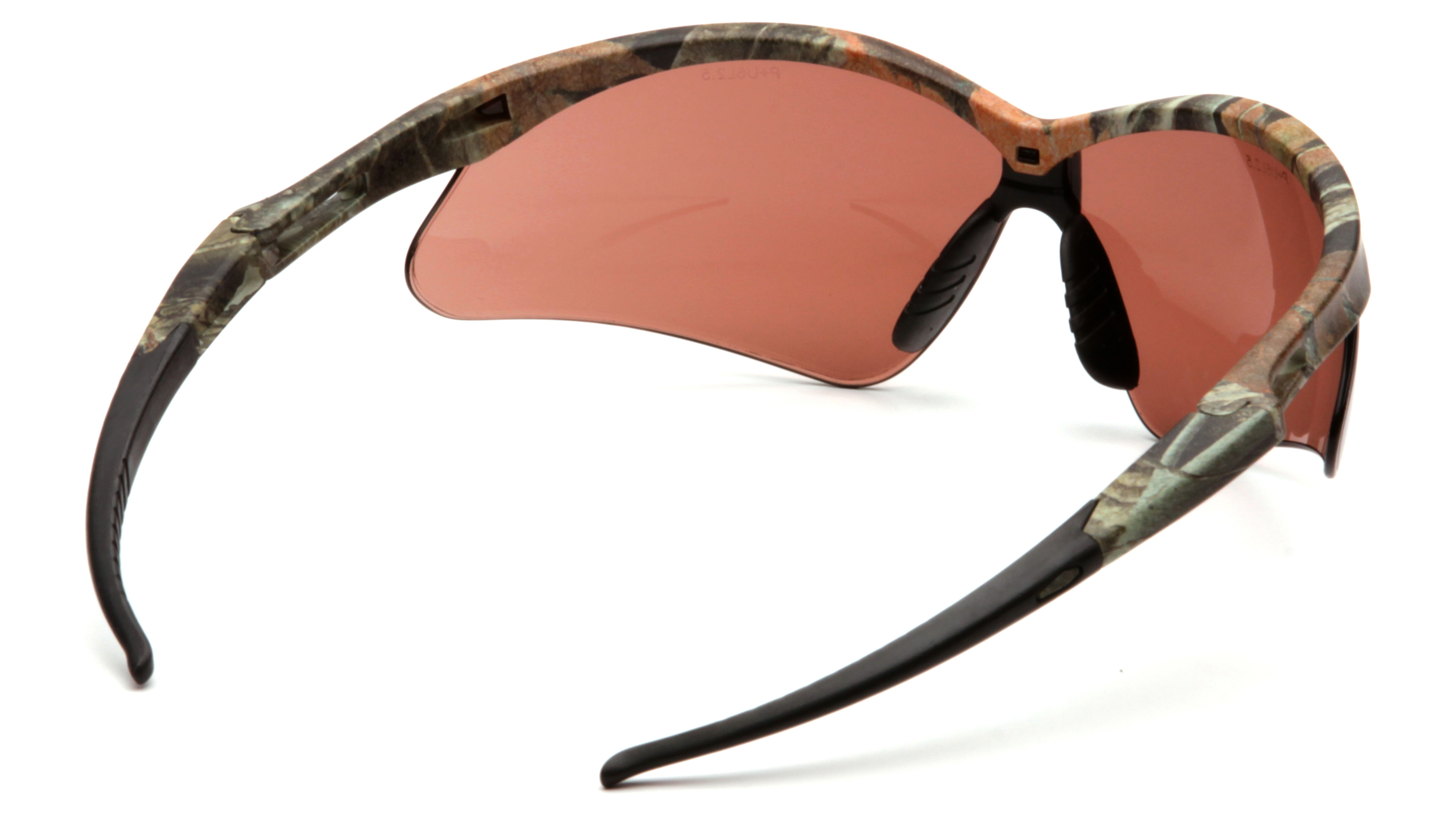 Очки защитные ProGuard Pmxtreme Camo (bronze) Anti-Fog, коричневые в камуфляжной оправе — фото 4