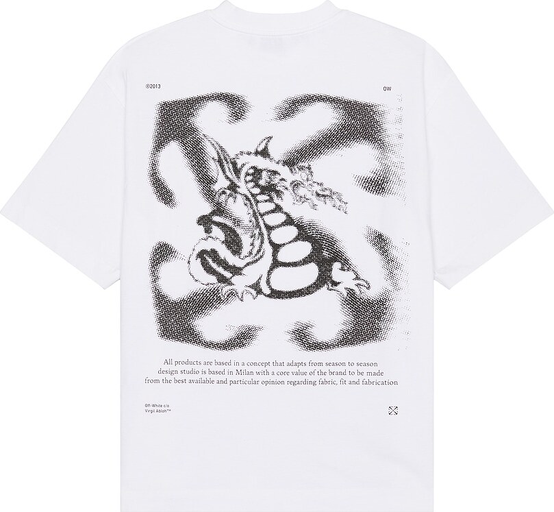 Футболка Off-White Dragon Arrow T-Shirt White — фото 2
