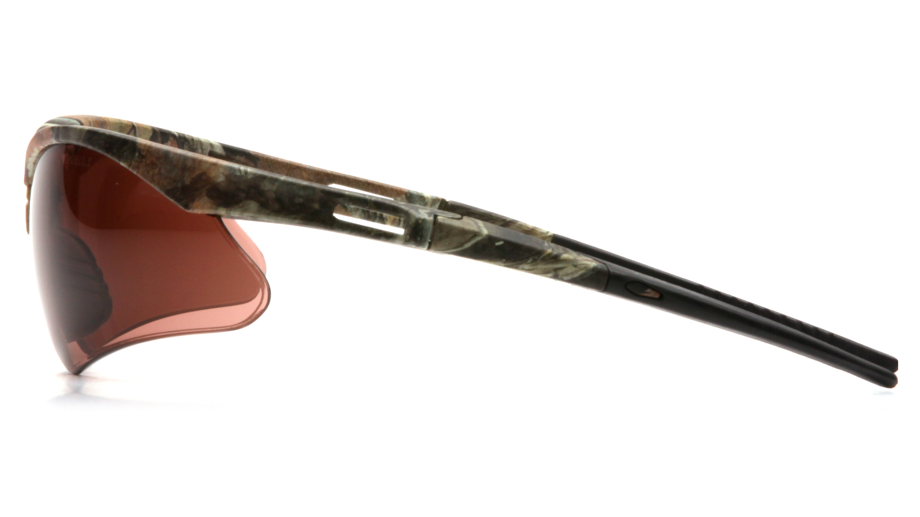 Очки защитные ProGuard Pmxtreme Camo (bronze) Anti-Fog, коричневые в камуфляжной оправе — фото 3
