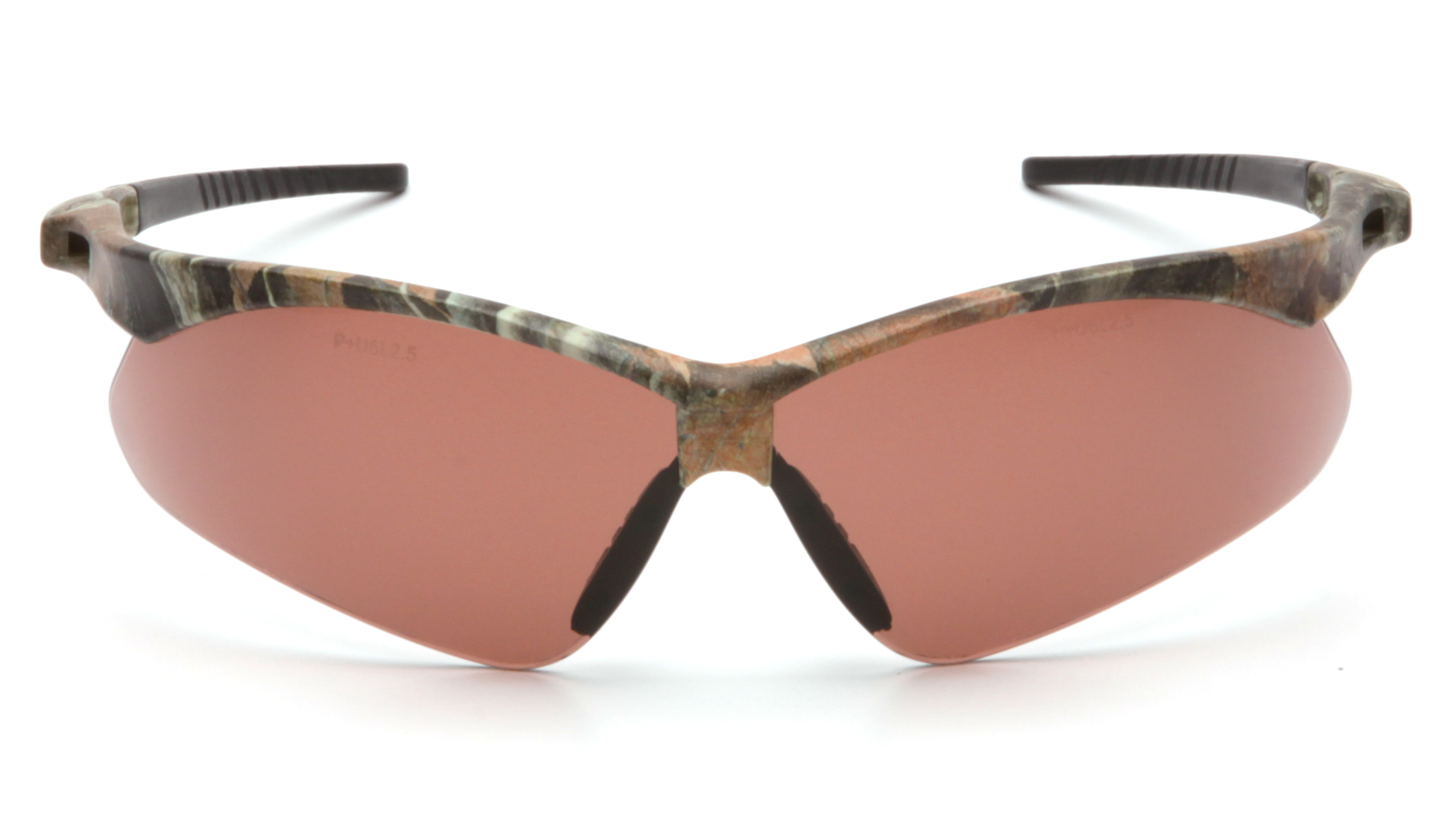 Очки защитные ProGuard Pmxtreme Camo (bronze) Anti-Fog, коричневые в камуфляжной оправе — фото 2