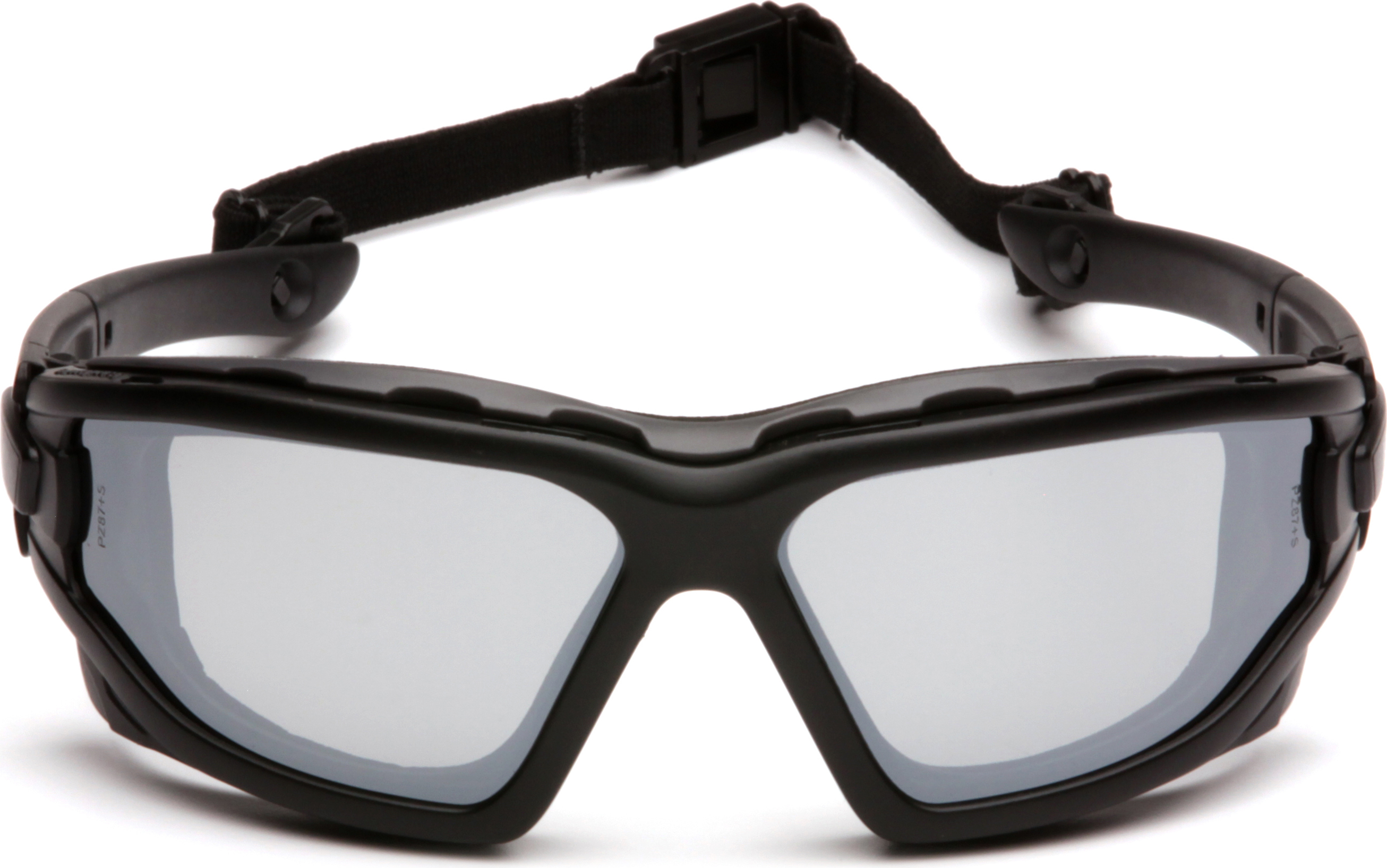 Очки защитные с уплотнителем Pyramex i-Force Slim (silver mirror) Anti-Fog, зеркальные серые — фото 5