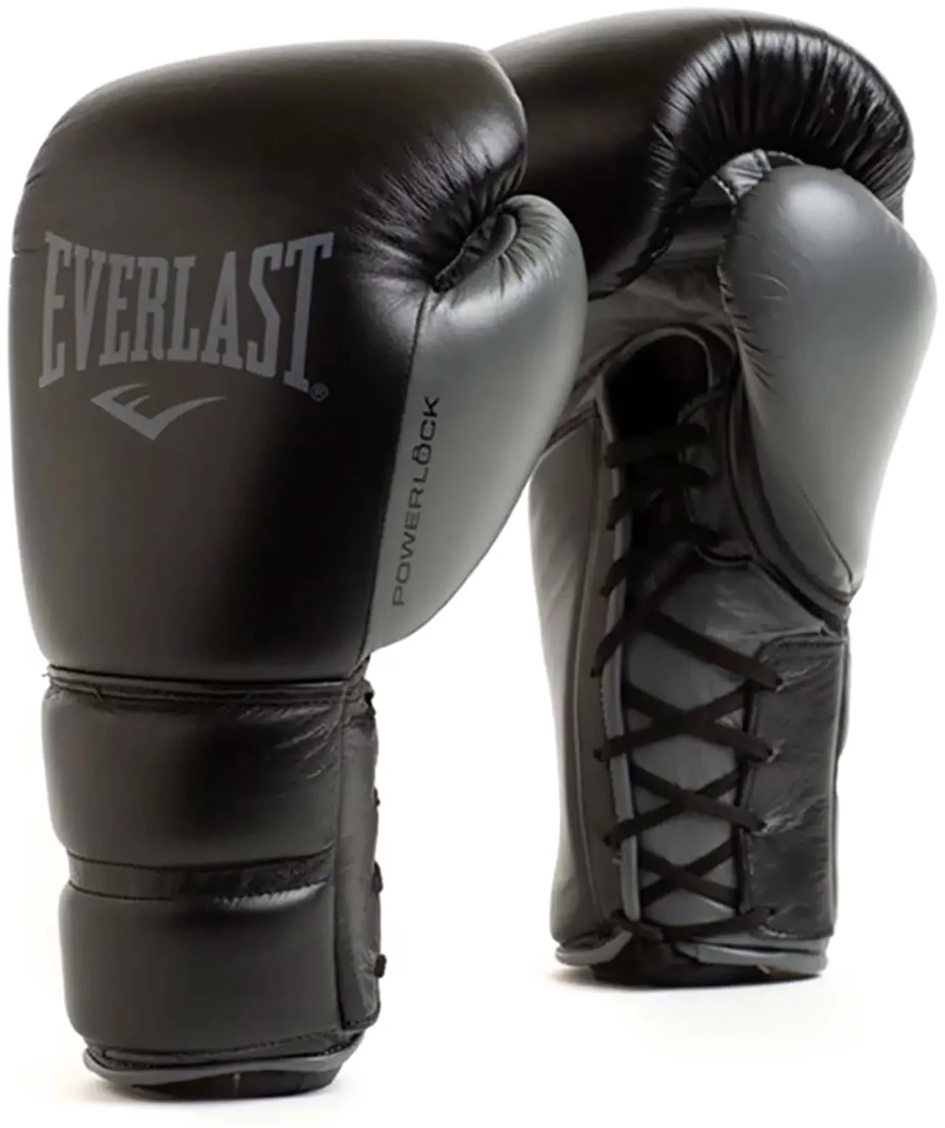 Боксерські рукавиці Everlast POWERLOCK 2 PRO TRAINING LACED GLOVE чорний 14 унцій (896910-70-314) — фото 1