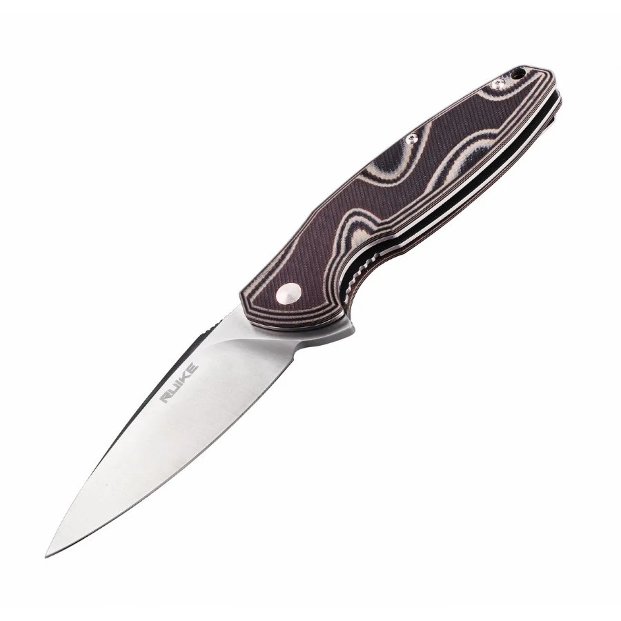 Ніж складаний туристичний Ruike Fang P105-K, (9.2 см) 14C28N / G10 сірий — фото 1
