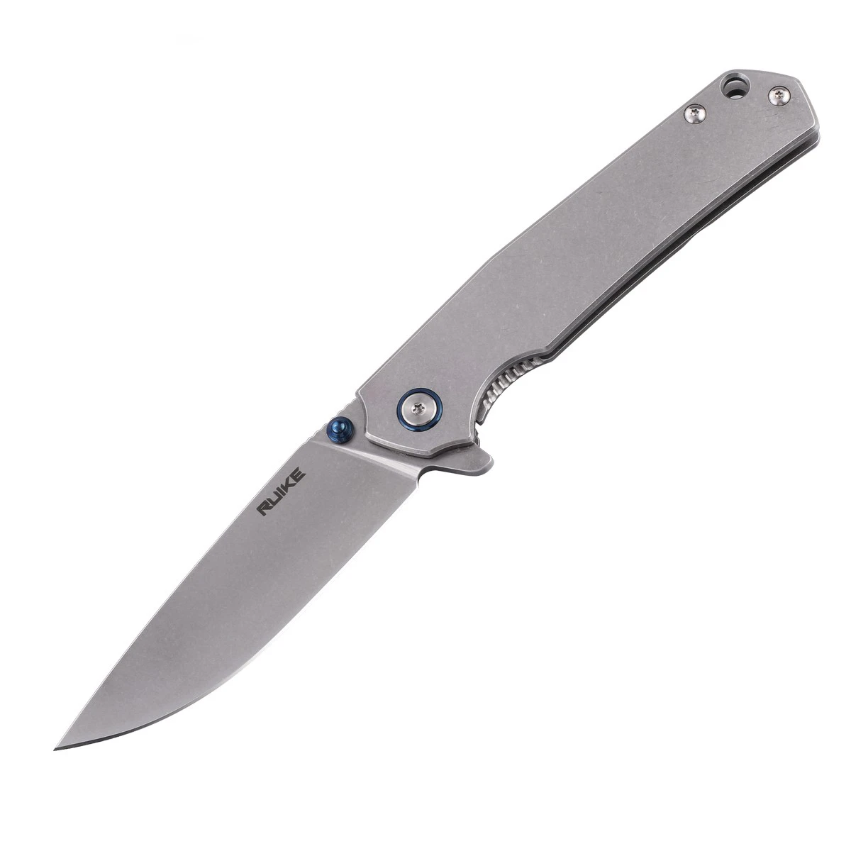 Ніж складаний туристичний Ruike P801-SF, (8.6 см) 14C28N / 3cr14n сірий — фото 1