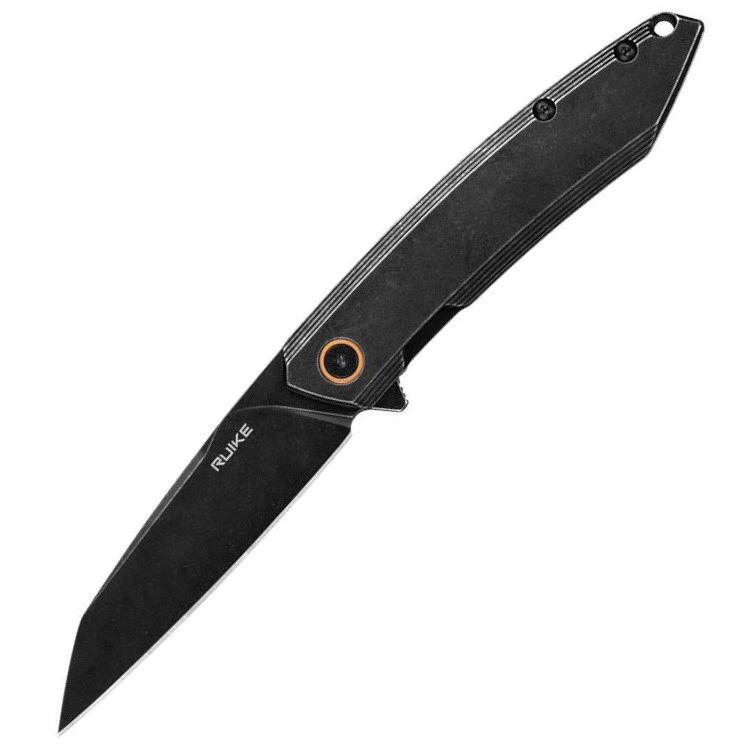 Ніж складаний туристичний Ruike P831S-SB, (8.5 см) 14C28N / 3cr14n чорний — фото 1