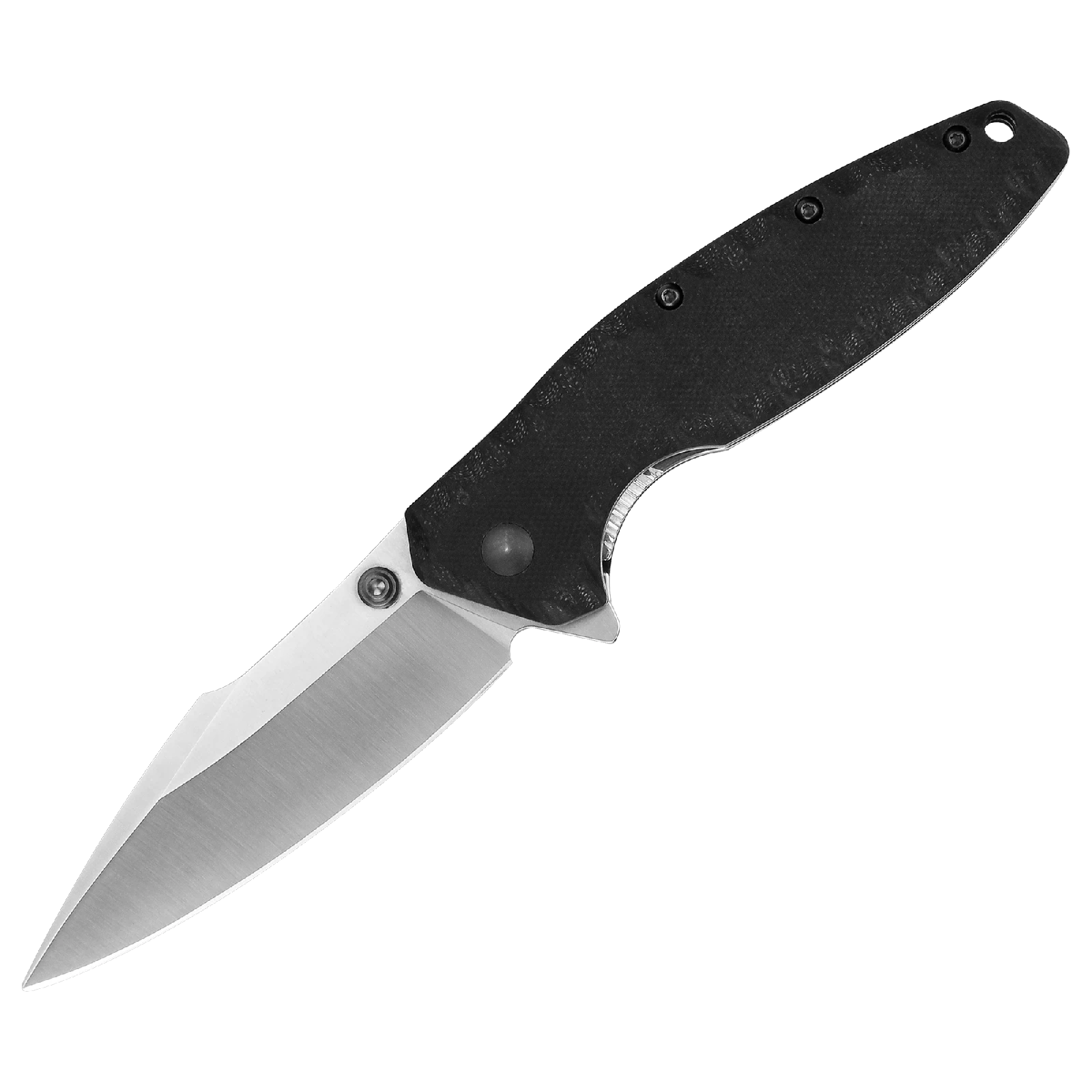 Ніж складаний туристичний Ruike P843-B, (9 см) 12C27 / G10 чорний — фото 1
