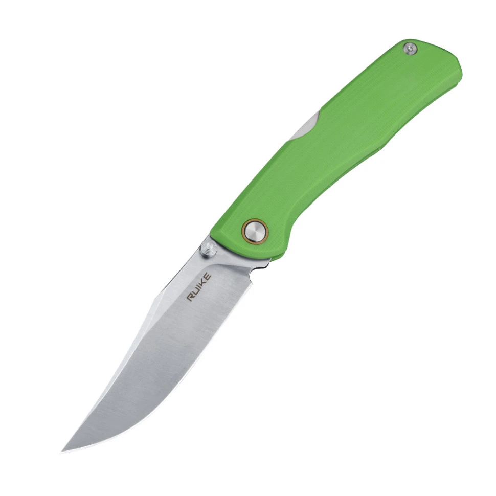 Ніж складаний туристичний Ruike P882-G, (8.5 см) 12C27 / G10 зелений — фото 1