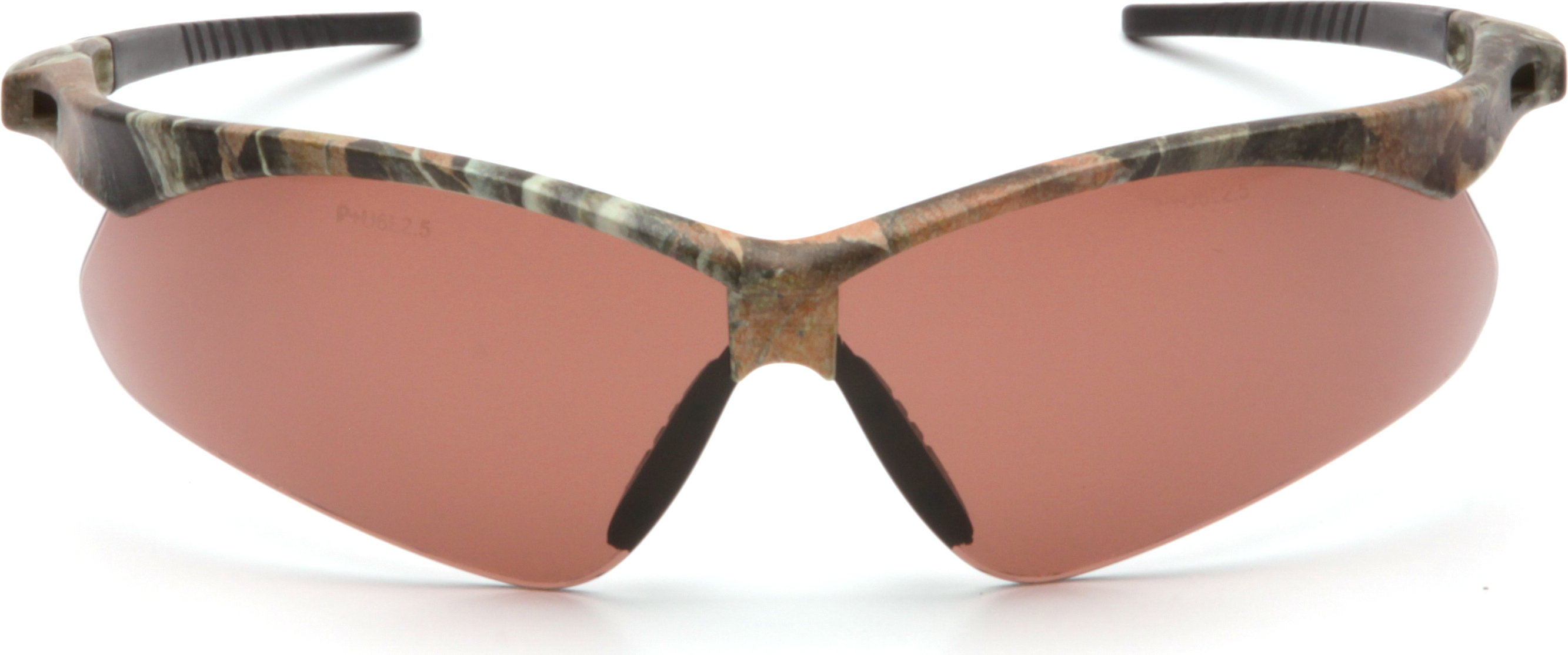Очки защитные Pyramex Pmxtreme Camo (bronze) Anti-Fog, коричневые в камуфляжной оправе — фото 5
