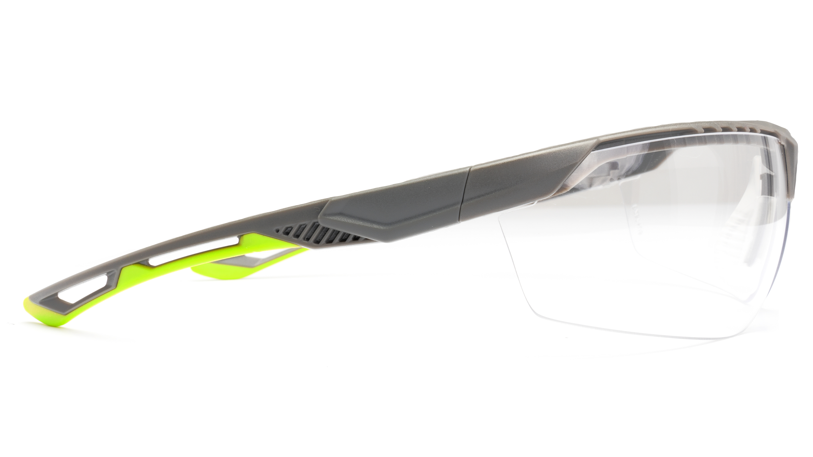 Защитные очки Pyramex Truflex Grey-Lime (clear) Anti-Fog, прозрачные в серо-лаймовой оправе — фото 4