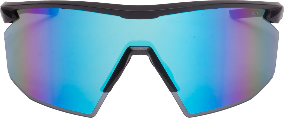 Очки защитные Pyramex PMXSPEC (blue mirror) Anti-Fog, синие зеркальные линзы в чёрно-синей оправе — фото 5
