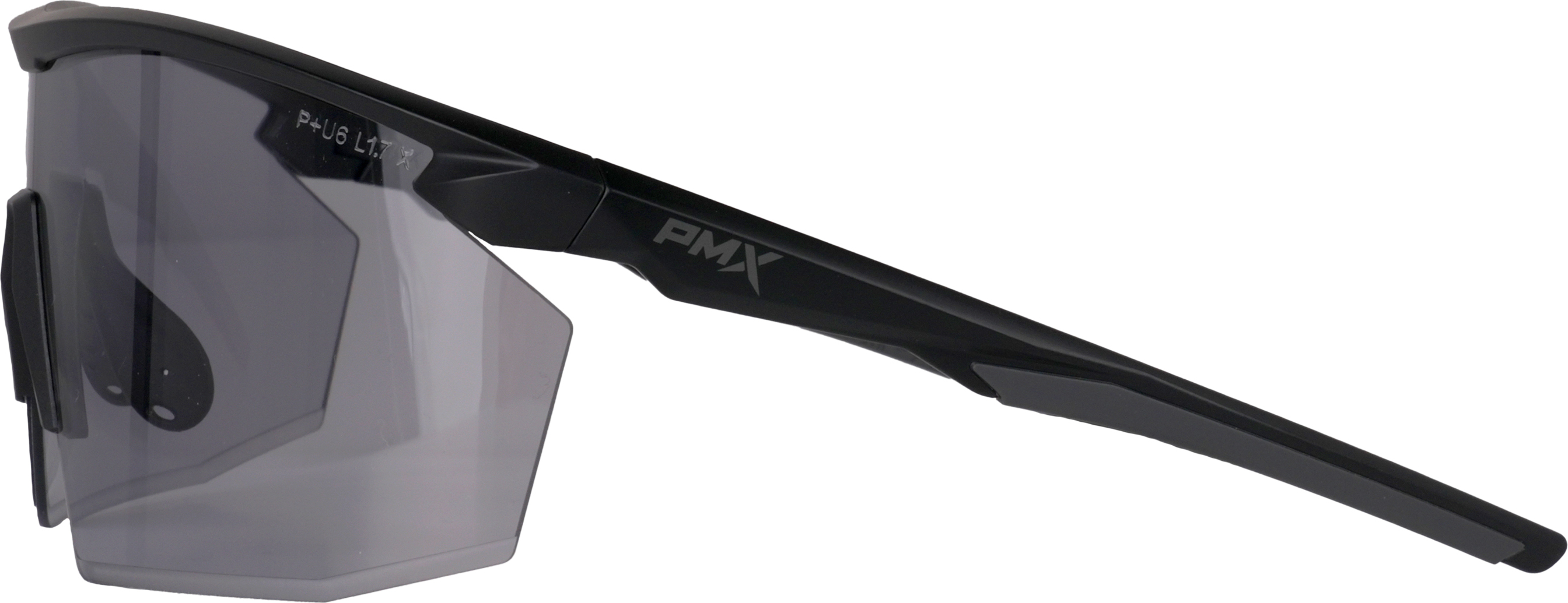 Очки защитные Pyramex PMXSPEC (light gray) Super Anti-Fog H2MAX, светло-серые в чёрно-серой оправе — фото 4