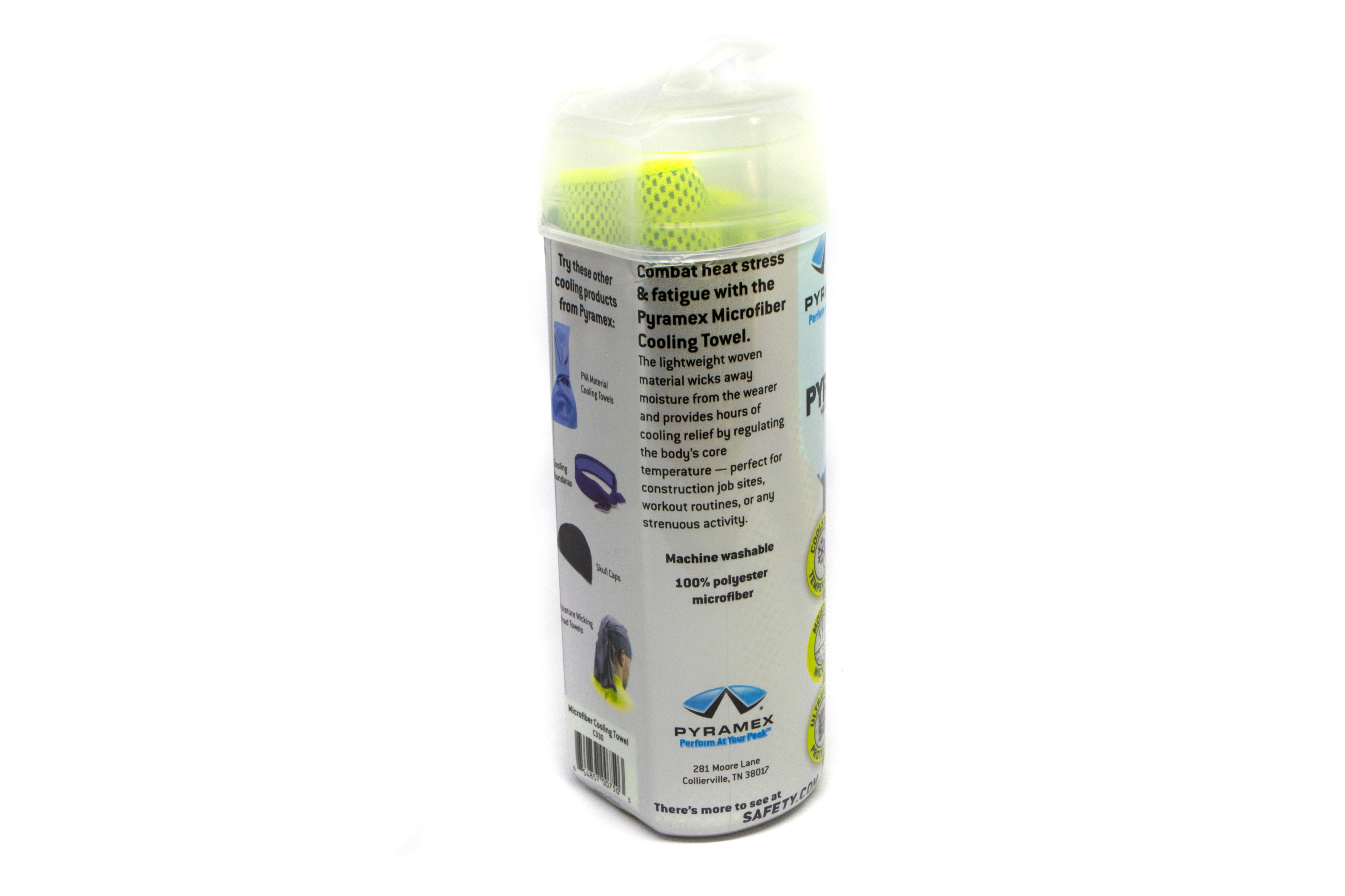 Охлаждающее полотенце на шею микрофибровое Pyramex C330 Microfiber Cooling Towel — фото 9