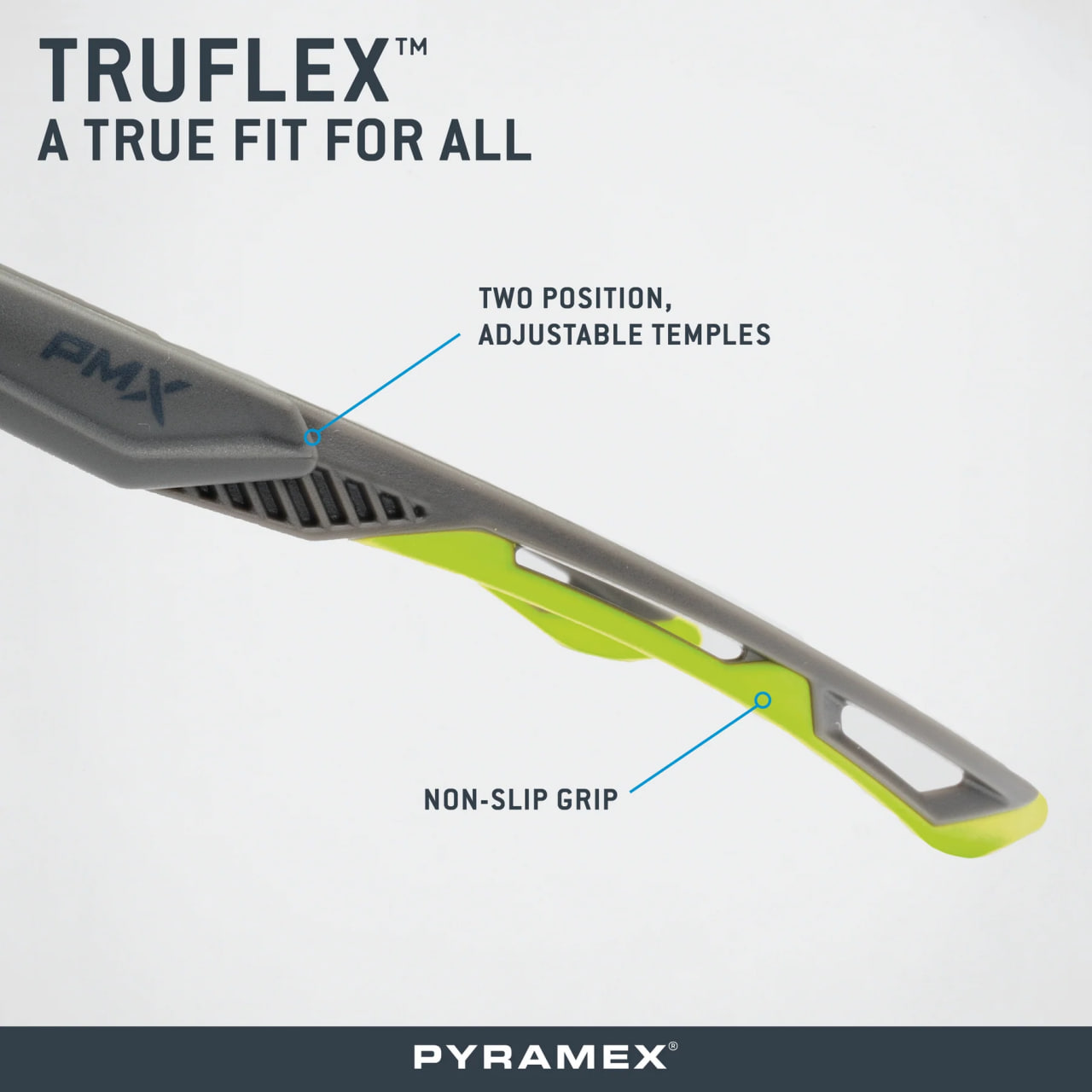 Защитные очки Pyramex Truflex Grey-Lime (indoor/outdoor mirror) Anti-Fog, зеркальные слегка притемнённые в серо-лаймовой оправе — фото 11