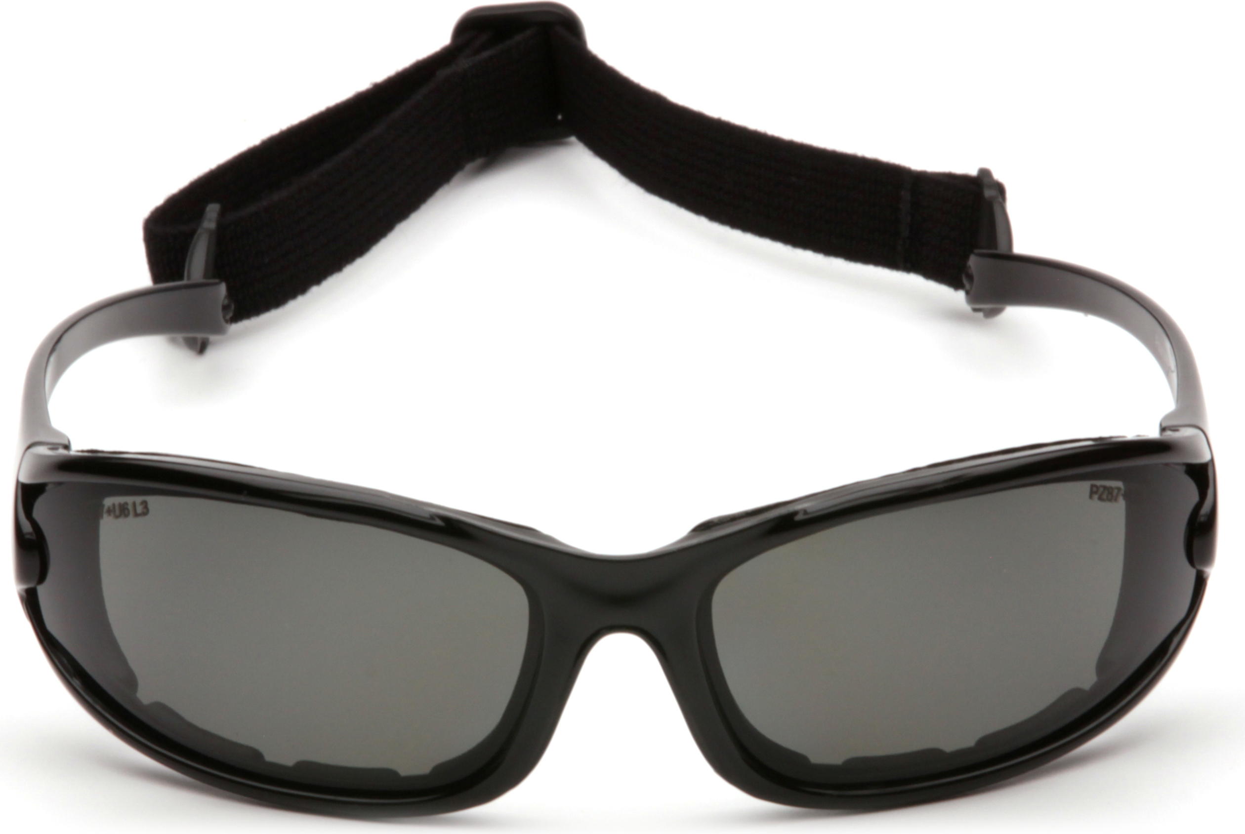 Защитные очки с поляризацией Pyramex Pmxcel Polarized (gray) Anti-Fog, серые — фото 5