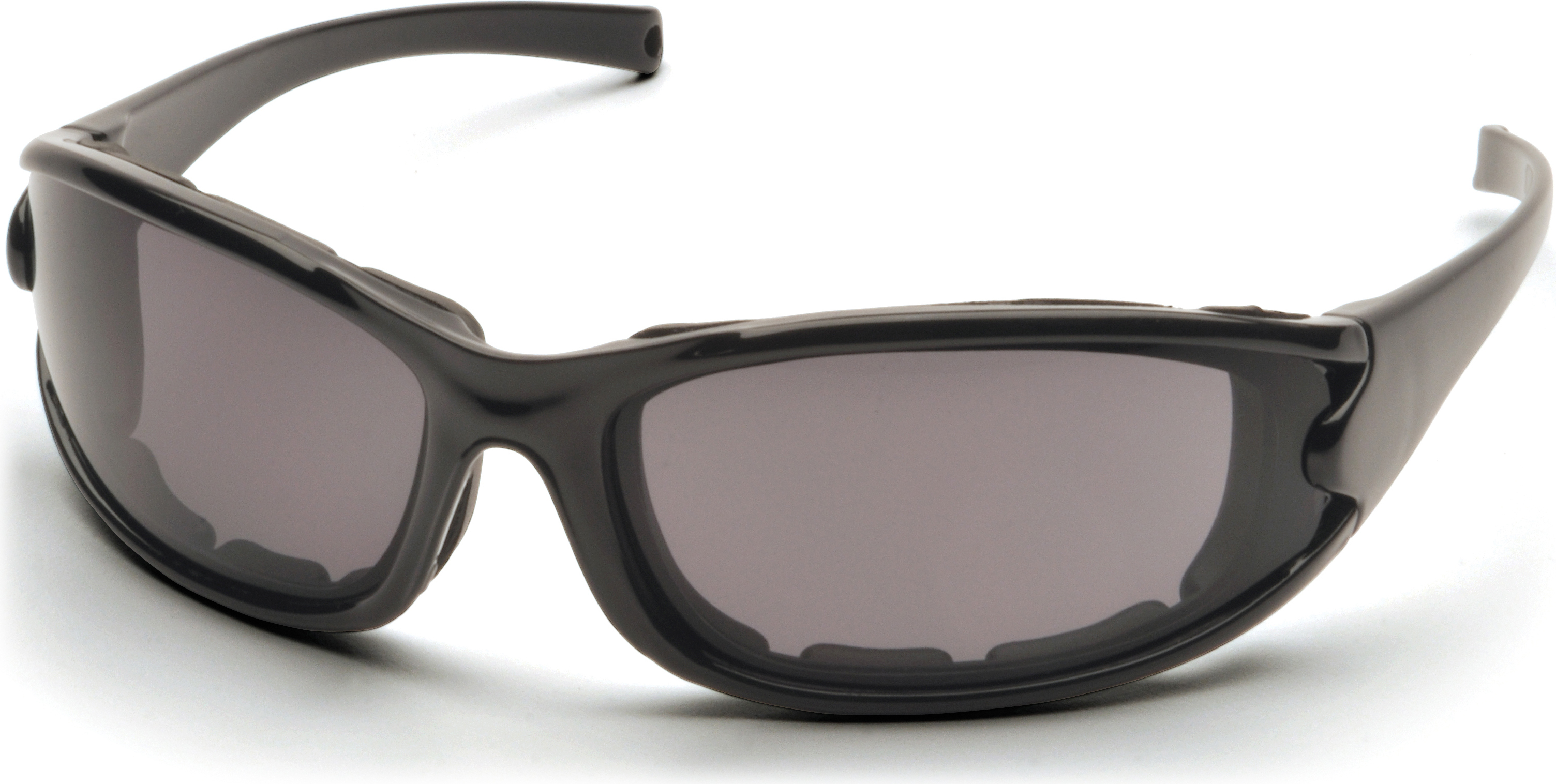 Защитные очки с поляризацией Pyramex Pmxcel Polarized (gray) Anti-Fog, серые — фото 6
