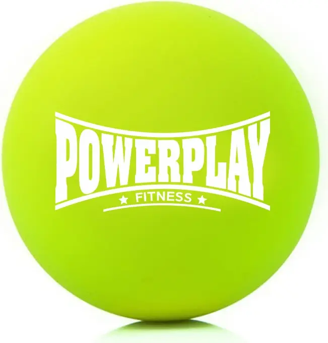 Масажний силіконовий м'яч PowerPlay PP-4354 Silicone Lacrosse Ball (6.3см.) Зелений — фото 2