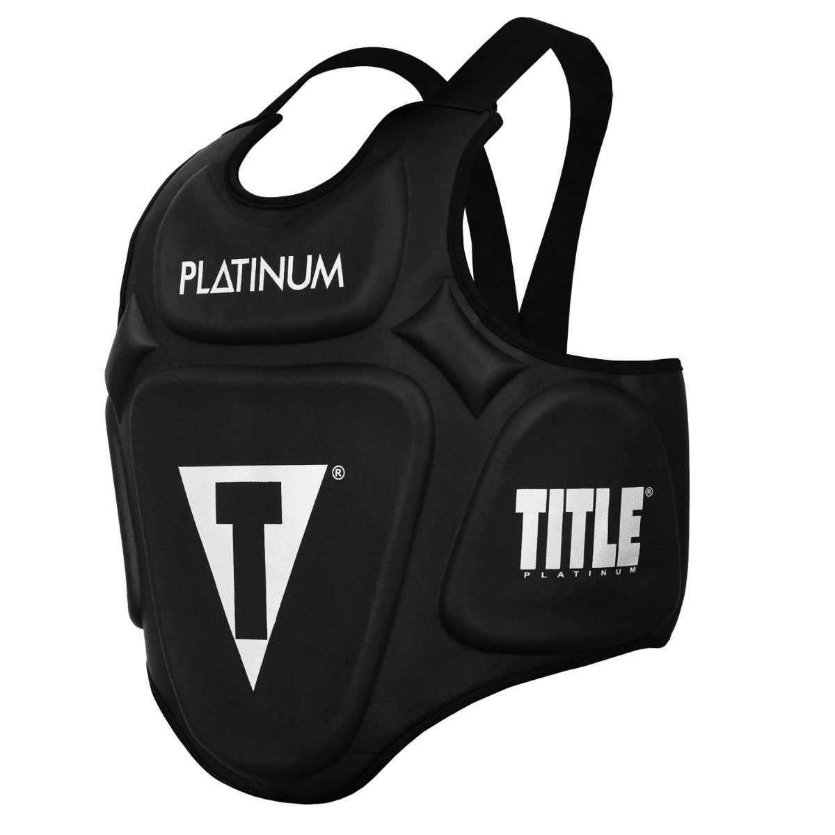 Захисний жилет тренера TITLE Platinum Prolific Body Protector Black — фото 1