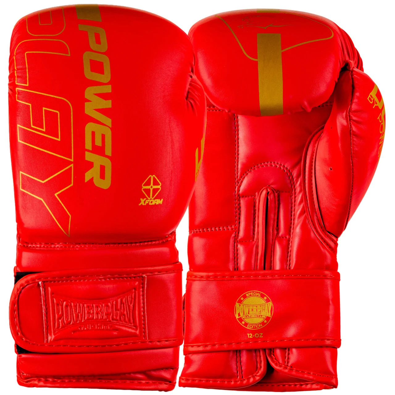 Боксерські рукавиці PowerPlay 3089 Alpha Червоні 14 унцій — фото 1