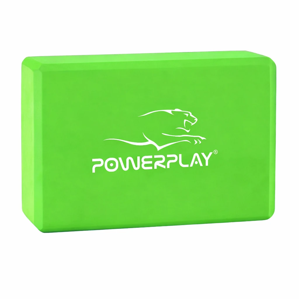 Блок для йоги PowerPlay 4006 Yoga Brick М'ятний — фото 1