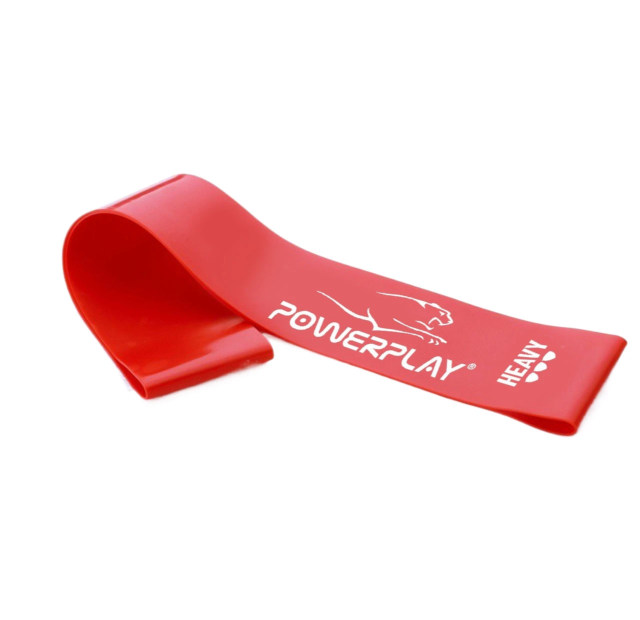 Резинка для фітнесу PowerPlay 4114 Mini Power Band 1.2мм. Heavy Червона (11 кг) — фото 1