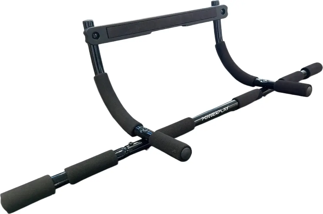 Турнік дверний багатофункціональний PowerPlay 4129 Pull Up Pro Black — фото 2