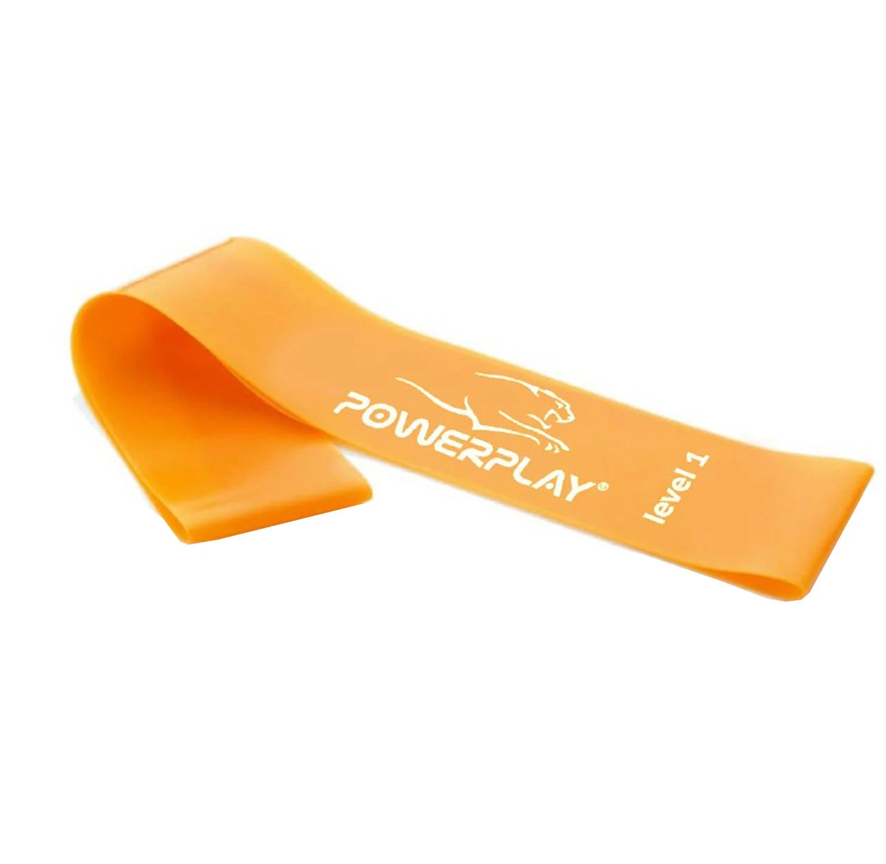 Резинка для фітнесу PowerPlay 4140 Level 1 Stretch Band (1-5 кг.) Помаранчева — фото 1