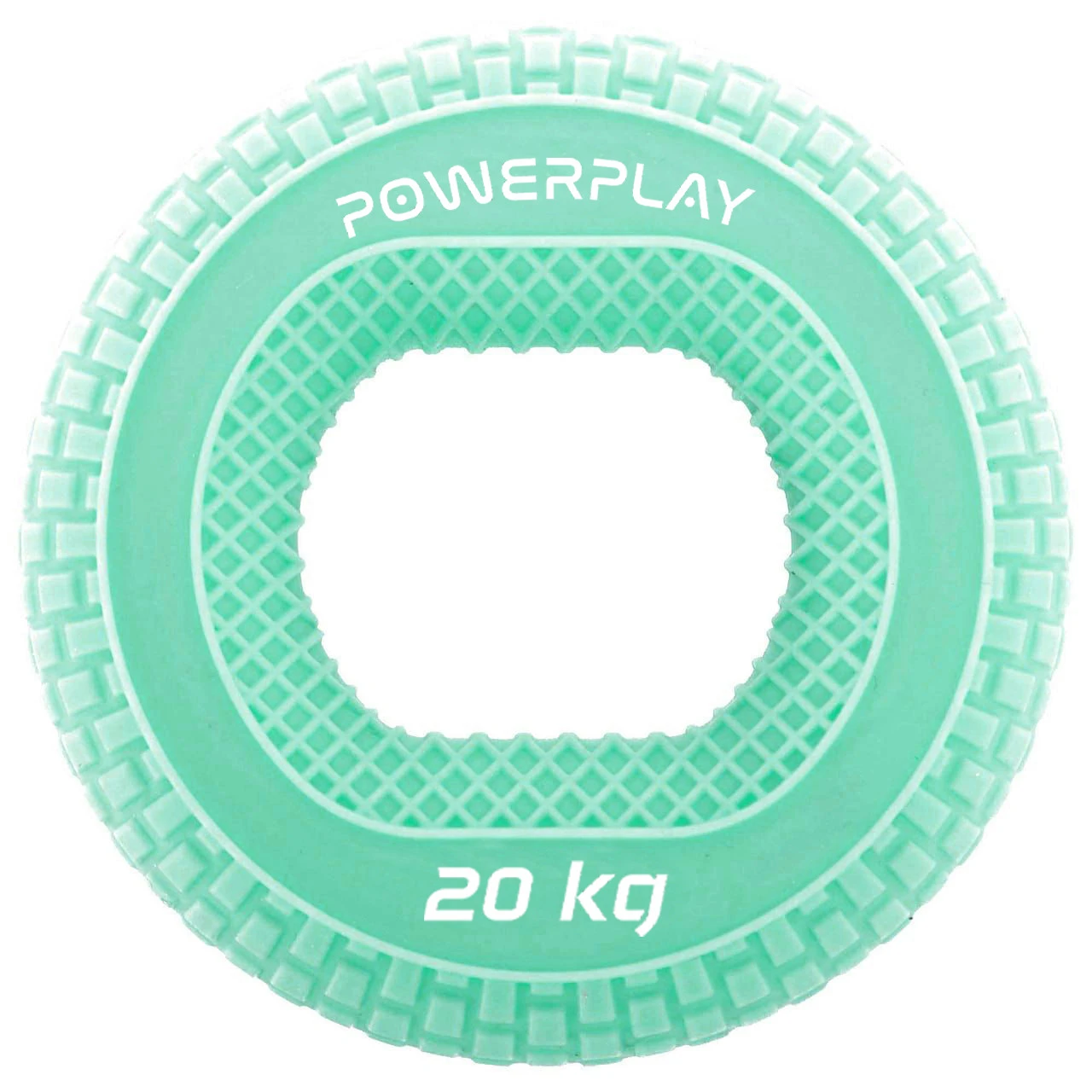 Еспандер кистьовий силіконовий PowerPlay PP-4333 Hand Grip Medium 20 кг. Зелений — фото 1