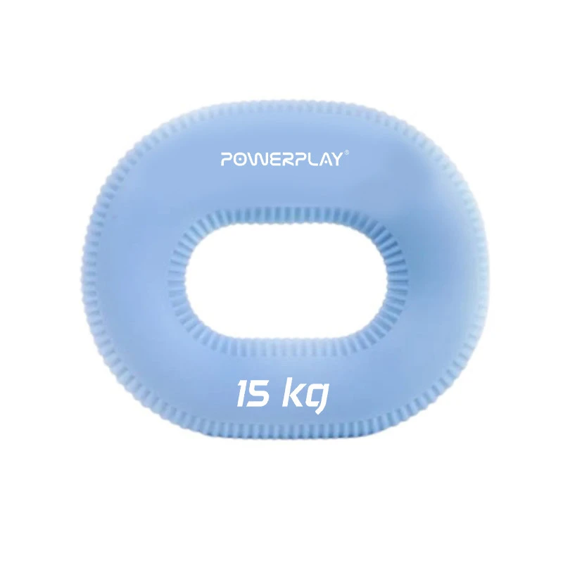 Еспандер кистьовий силіконовий PowerPlay PP-4336 Hand Grip Light 15 кг. Блакитний — фото 1