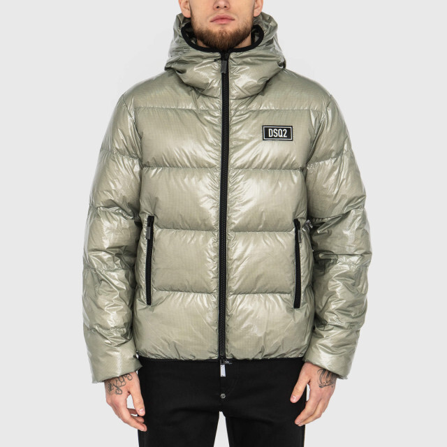 Куртка-пуховик DSQUARED2 Bomber Khaki — фото 2