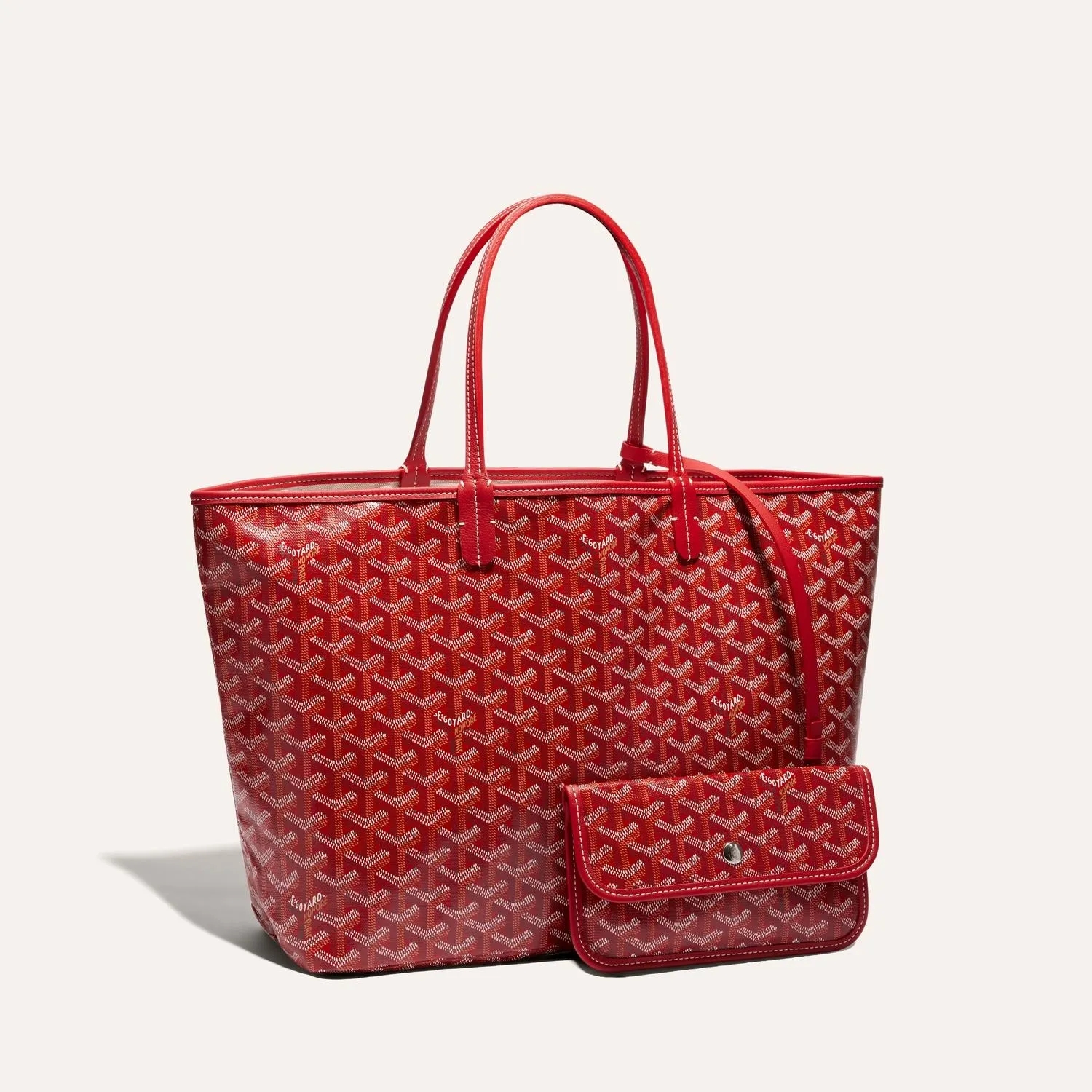 Goyard Saint Louis PM Bag Red — фото 1