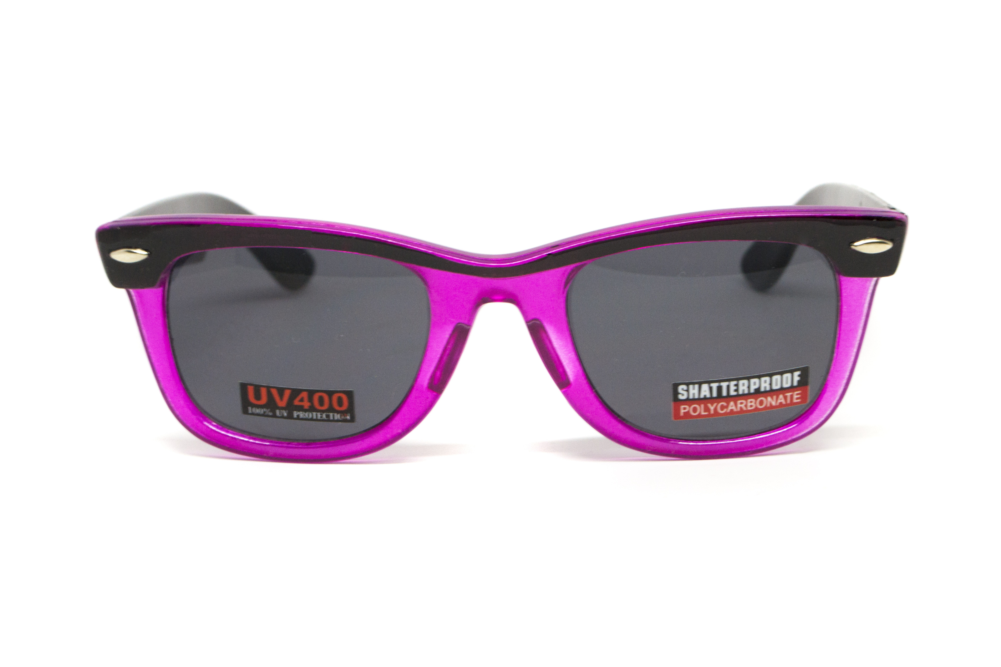 Очки защитные открытые Swag Hipster-4 Pink (gray) серые — фото 5