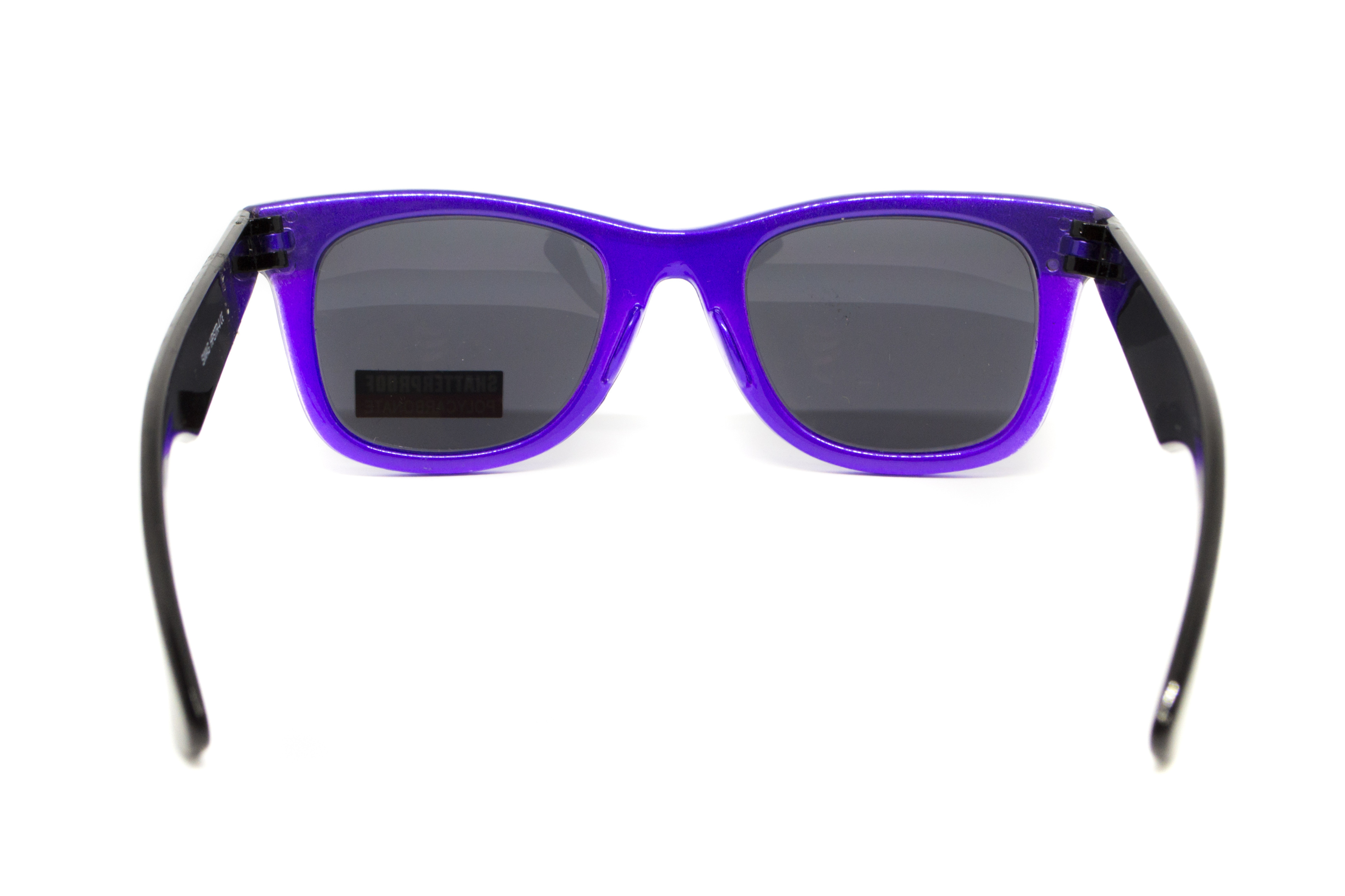 Очки защитные открытые Swag Hipster-4 Purple (gray) серые — фото 5