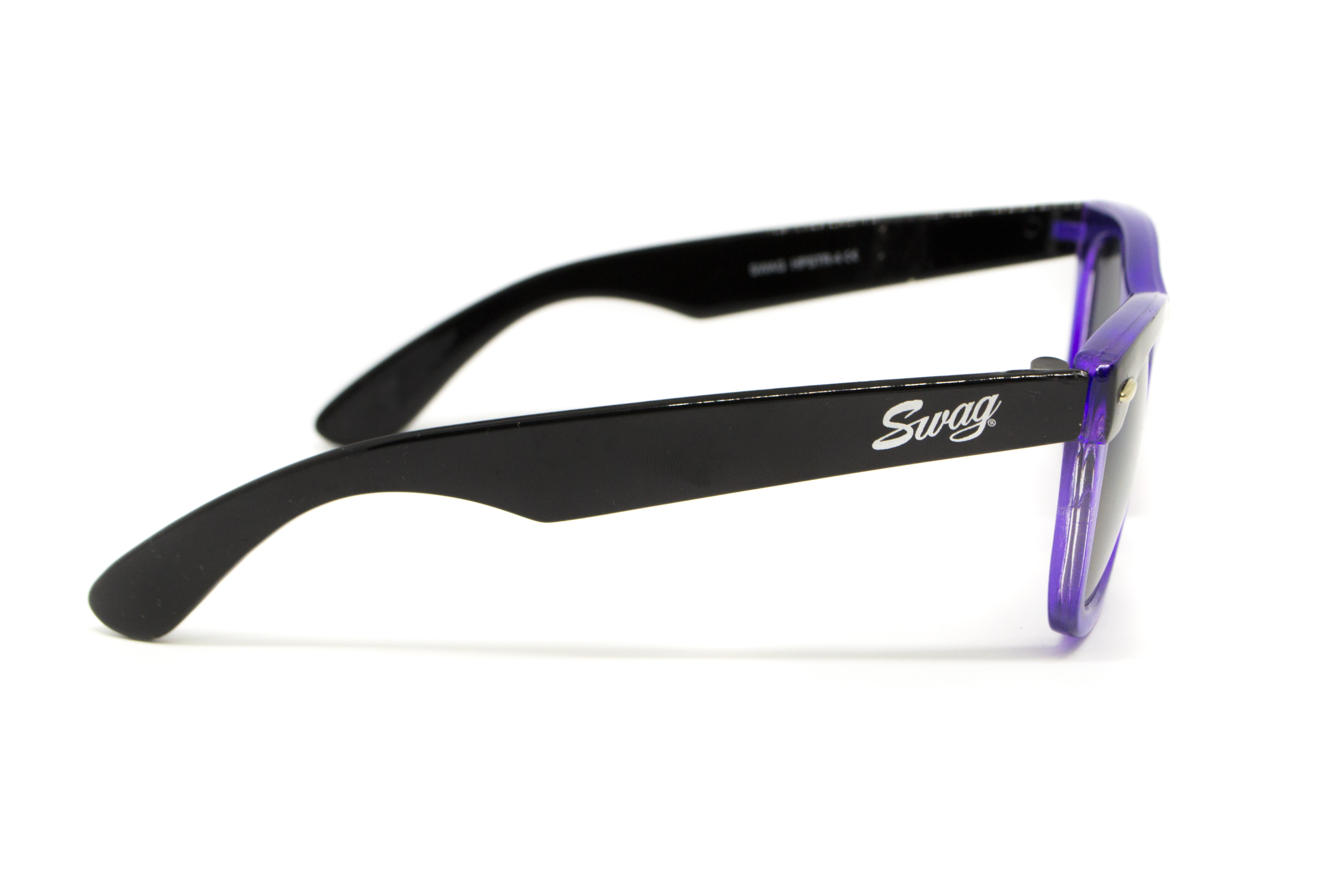 Очки защитные открытые Swag Hipster-4 Purple (gray) серые — фото 4