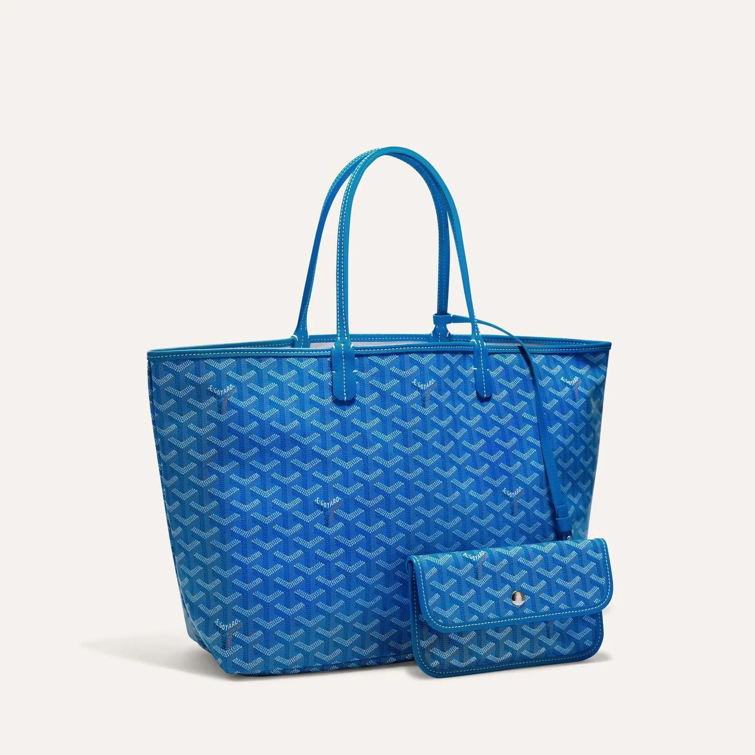 Goyard Saint Louis PM Bag Sky Blue — фото 1