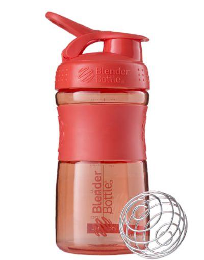 Шейкер спортивний (пляшка) BlenderBottle SportMixer Flip 20oz/590ml Coral — фото 1