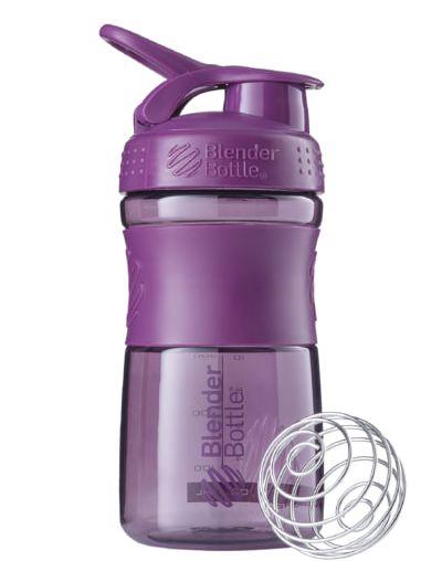 Шейкер спортивний (пляшка) BlenderBottle SportMixer Flip 20oz/590ml Plum — фото 1