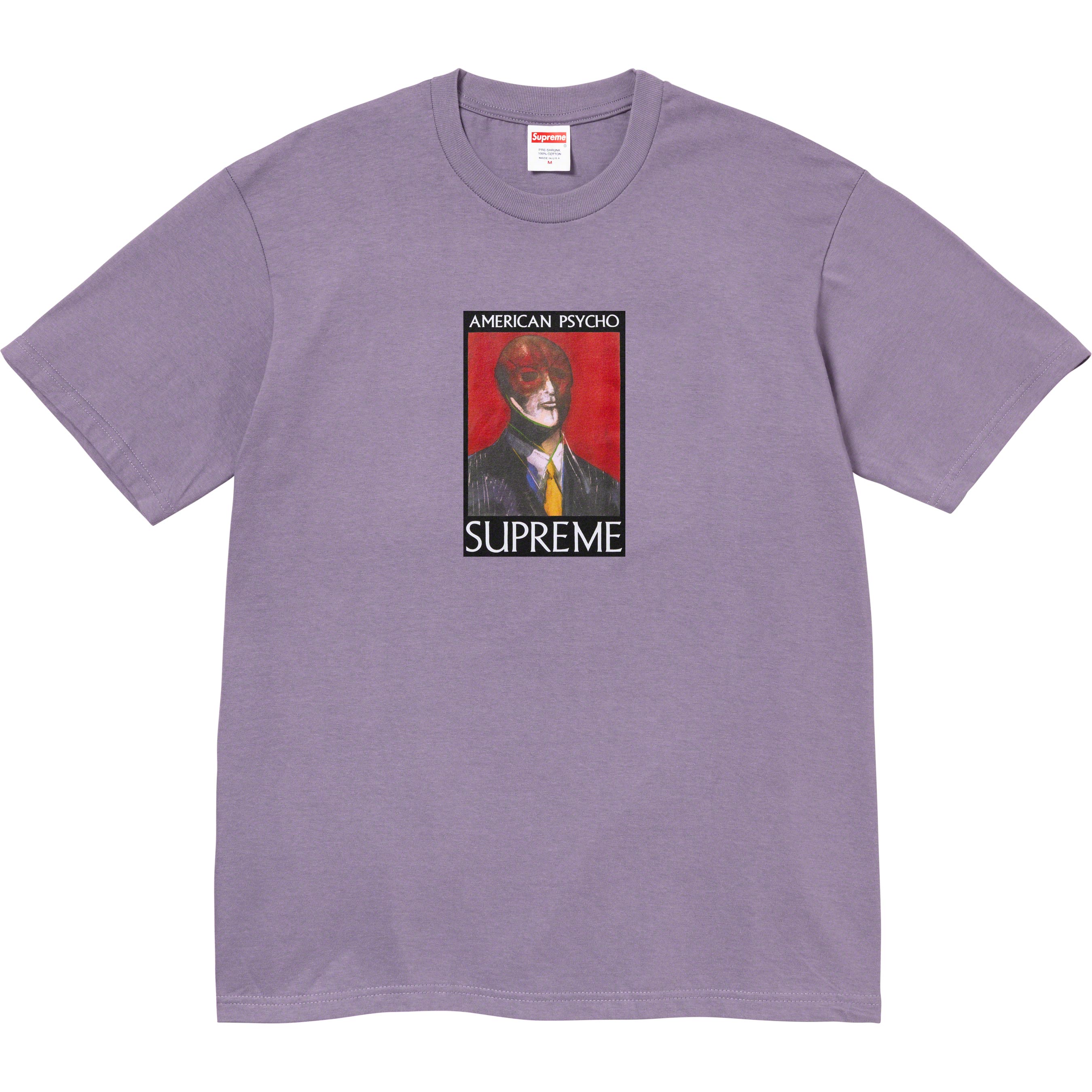 Футболка Supreme American Psycho Tee Purple — фото 1