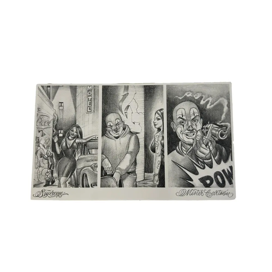 Стікер Supreme Mister cartoon sticker (FW24) — фото 1