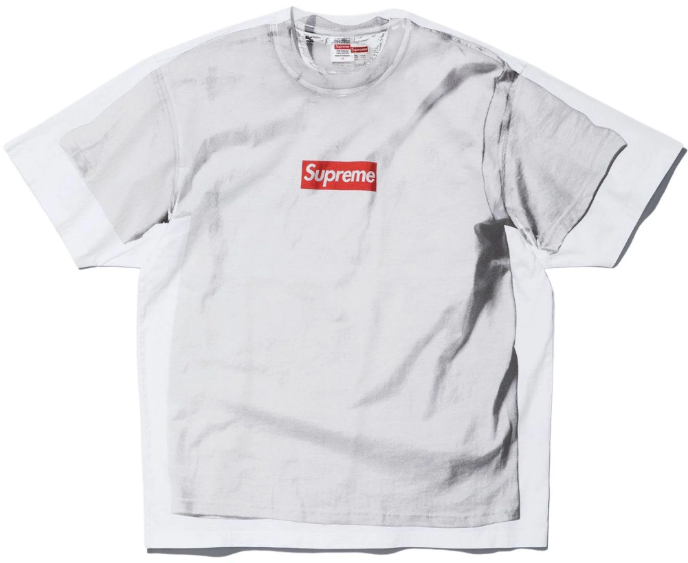 Футболка Supreme/MM6 Maison Margiela Box Logo Tee — фото 1