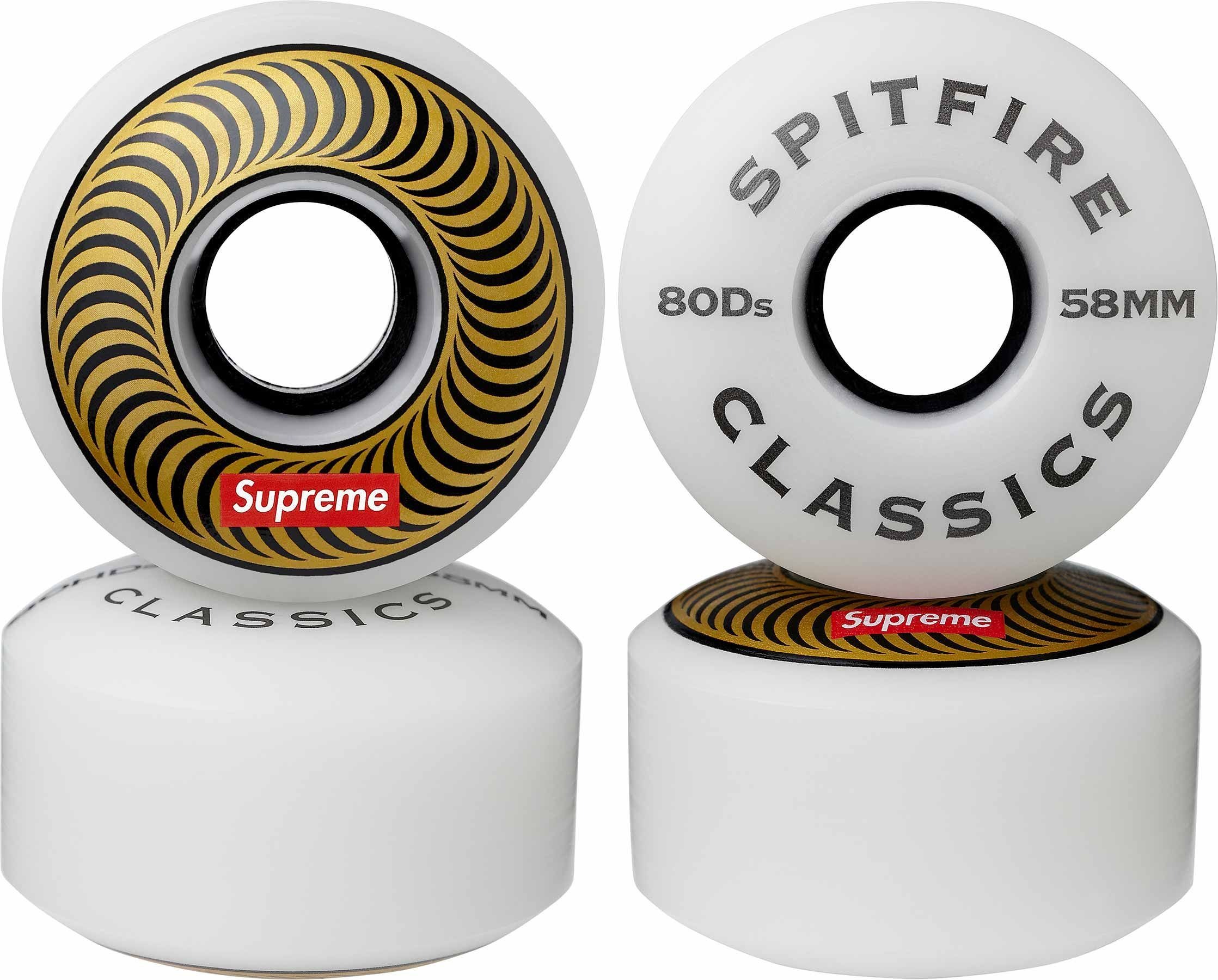 Supreme®/Spitfire® Classic Wheels Red(Set Of 4) — фото 1