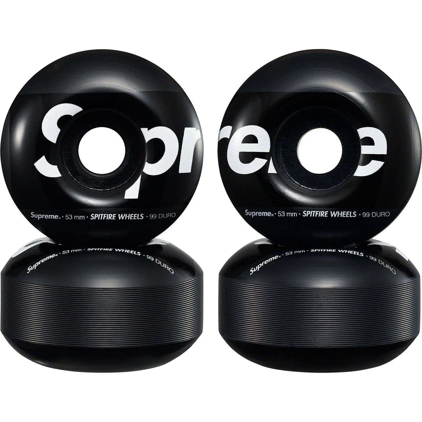 Supreme®/Spitfire® Shop Wheels White (Set Of 4) — фото 1