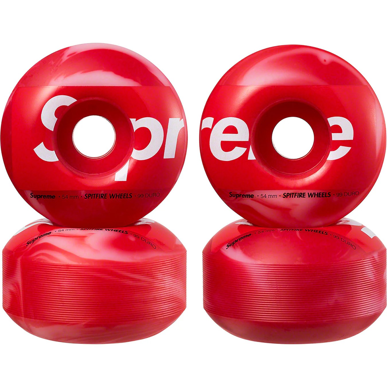 Supreme®/Spitfire® Shop Wheels White (Set Of 4) — фото 1