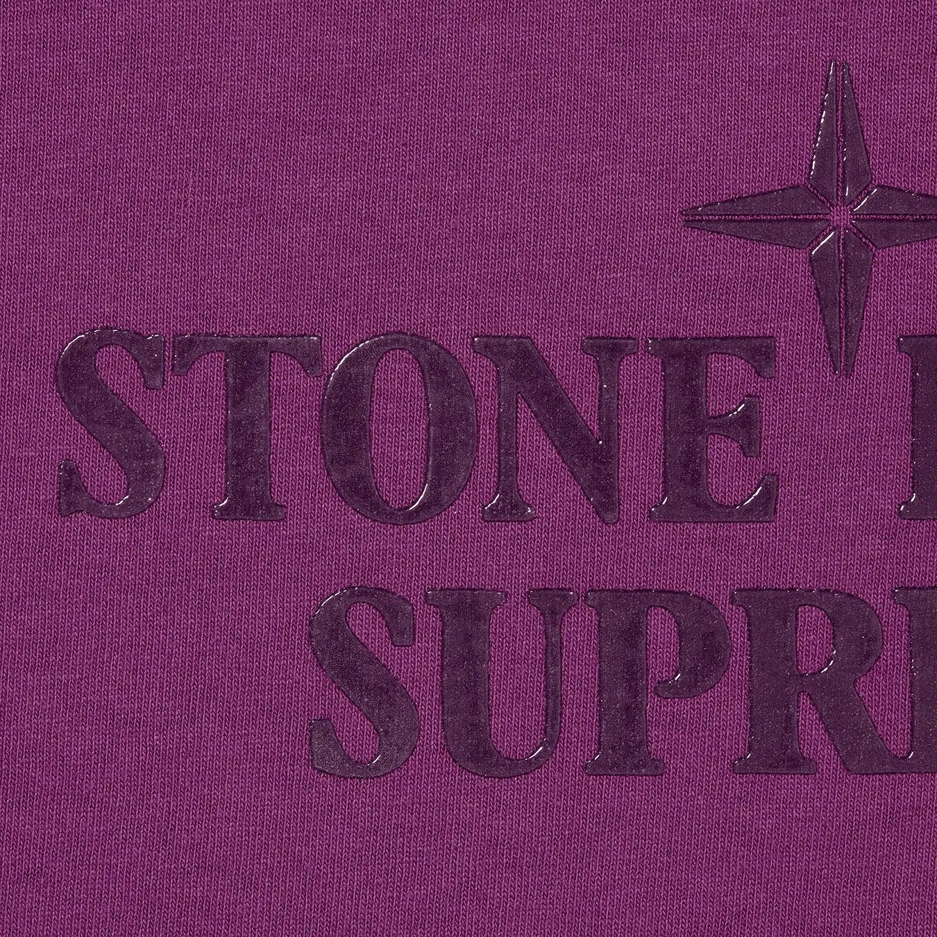 Футболка Supreme®/Stone Island® S/S Top Purple — фото 1
