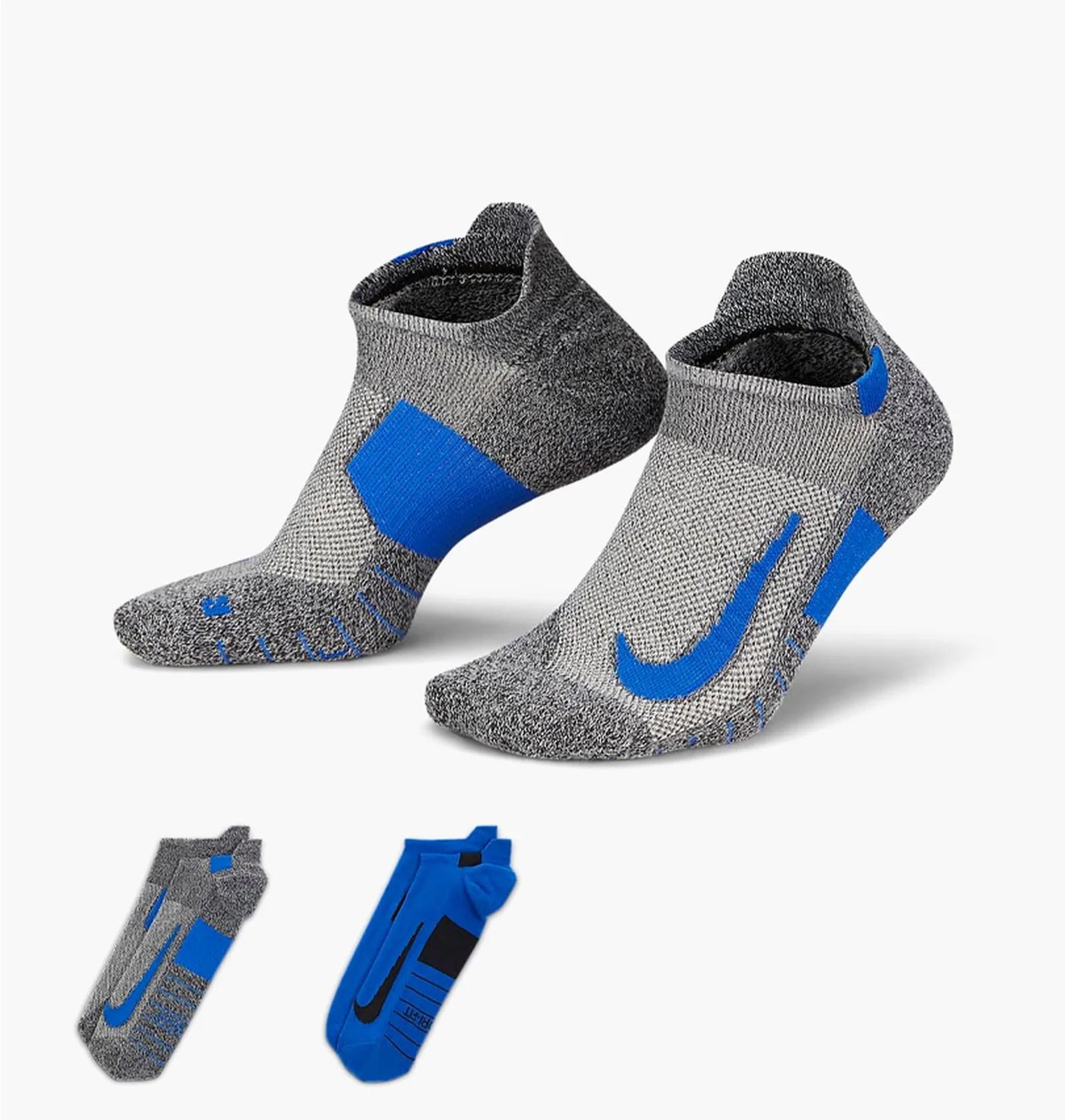 Шкарпетки Nike 2 Pack Multiplier No-Show Running Socks (SX7554-937) — фото 1