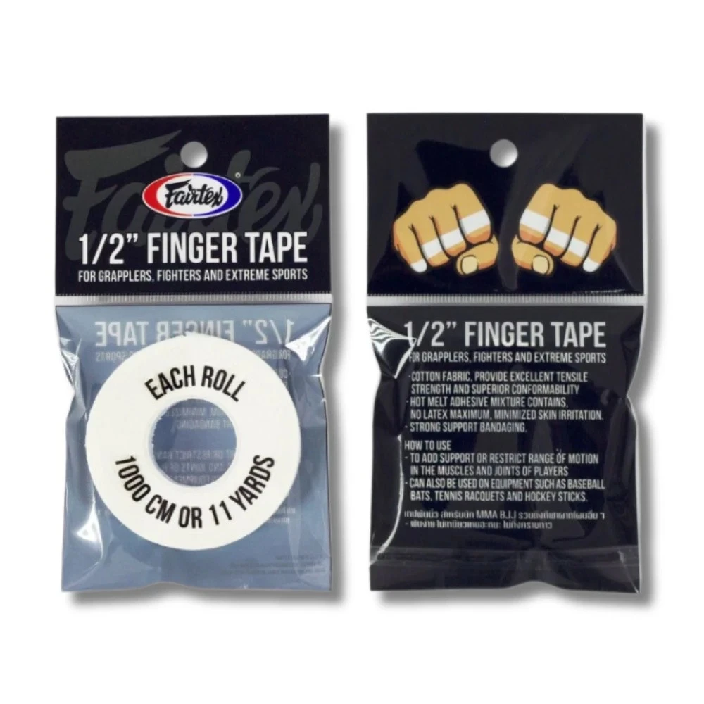 Тейп боксерський Fairtex TAP3 White — фото 1