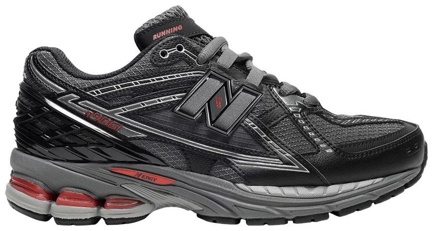 Кросівки New Balance 1906U Black Grey Red — фото 1