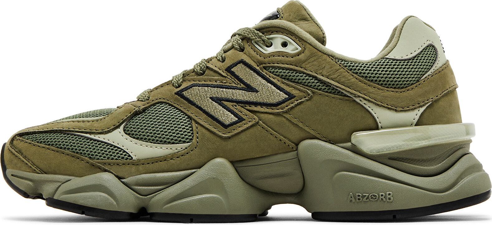 Кросівки чоловічі New Balance 9060 'Dark Olivine' — фото 4