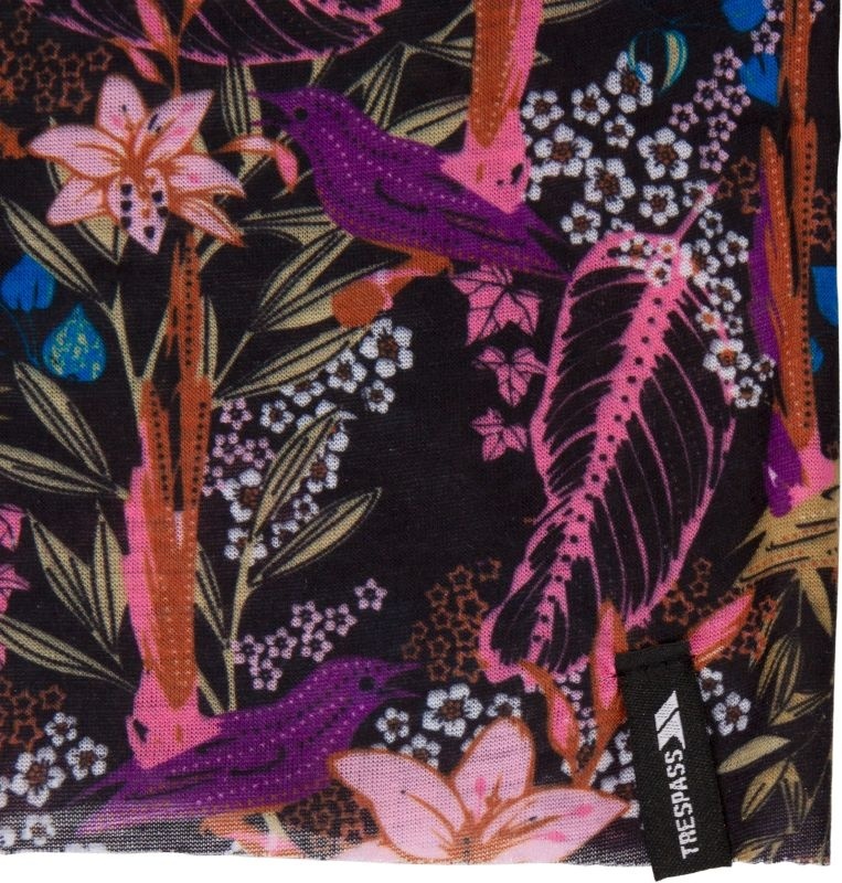 Бафф REMINISCE - FEMALE FACE COVERING UAHSSCTR0009-FLORAL PRINT Trespass TU Чорний — фото 4